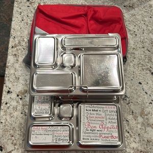 2 for less than the price of 1 - Planet Box lunch boxes (2) and case